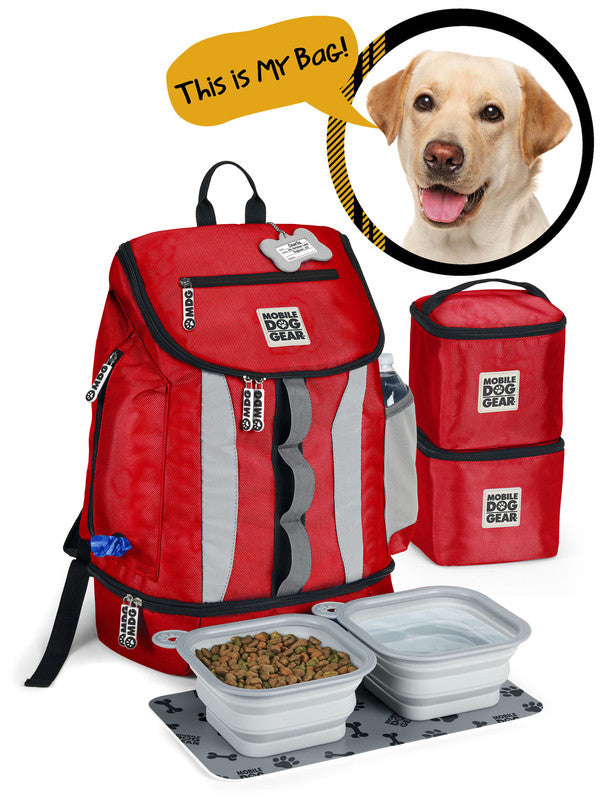 Drop Bottom Week Away® Backpack by Mobile Dog Gear