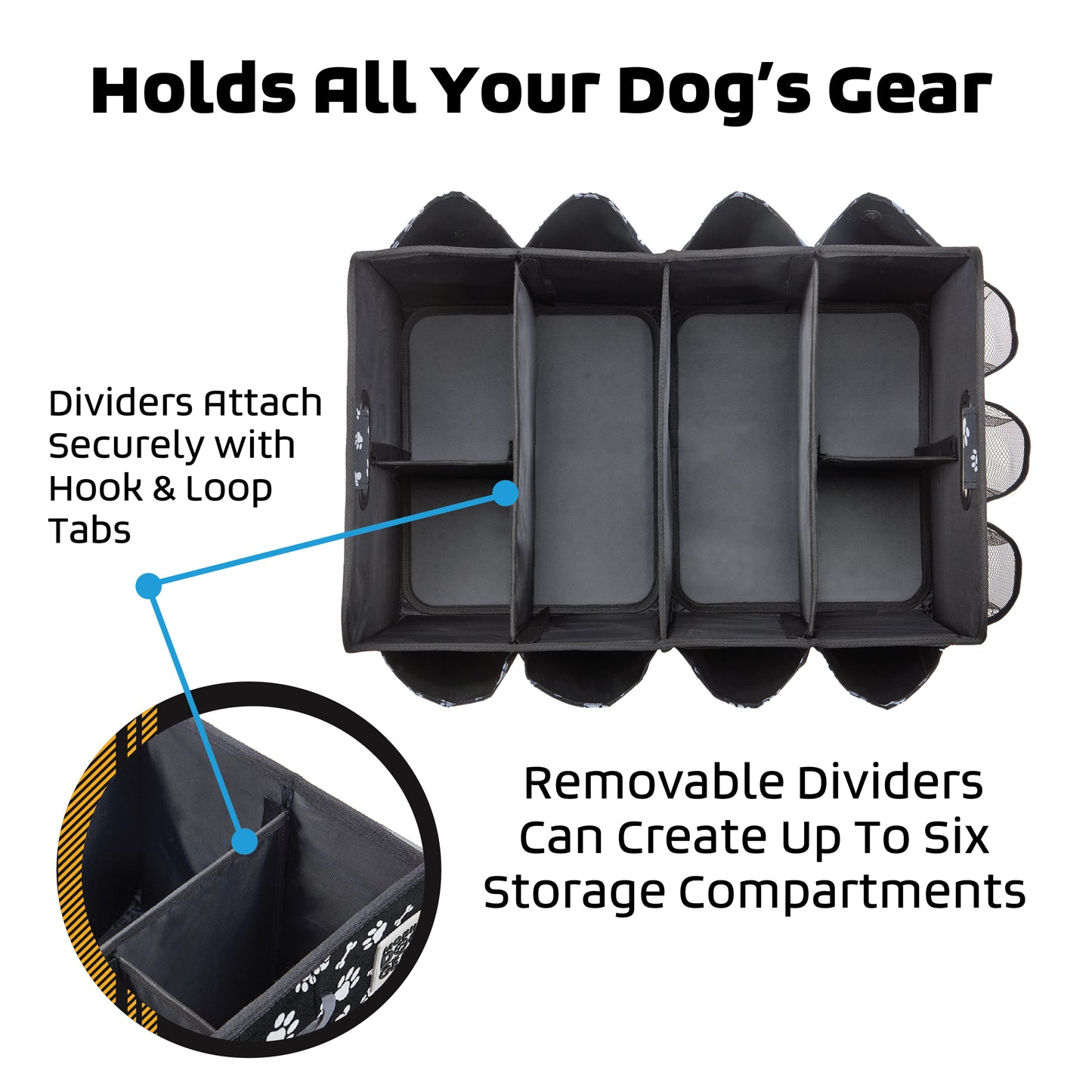 Collapsible Multipurpose Organizer by Mobile Dog Gear