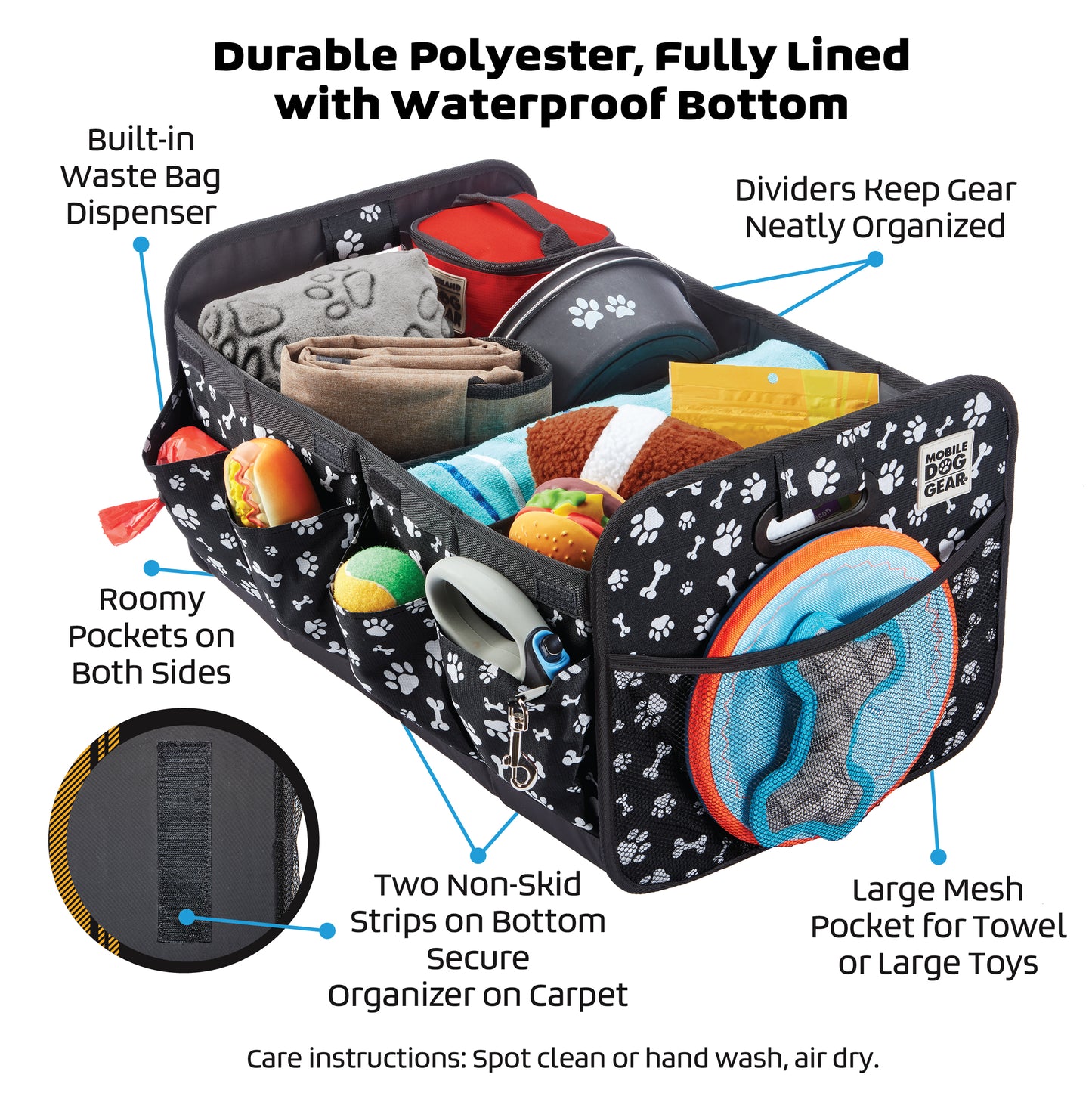 Collapsible Multipurpose Organizer by Mobile Dog Gear