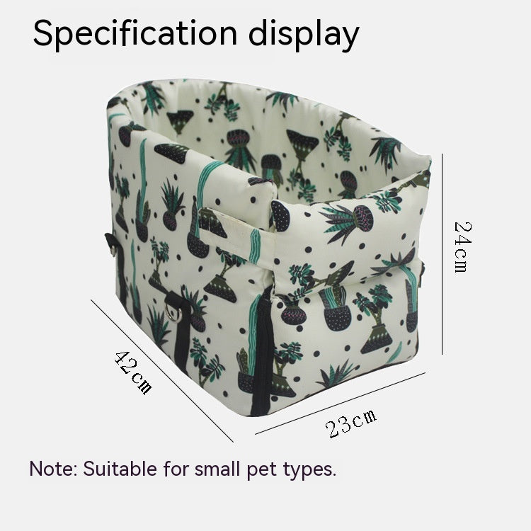 Dog & Cat Car Armrest Safety Seat - Waterproof