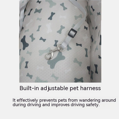 Dog & Cat Car Armrest Safety Seat - Waterproof