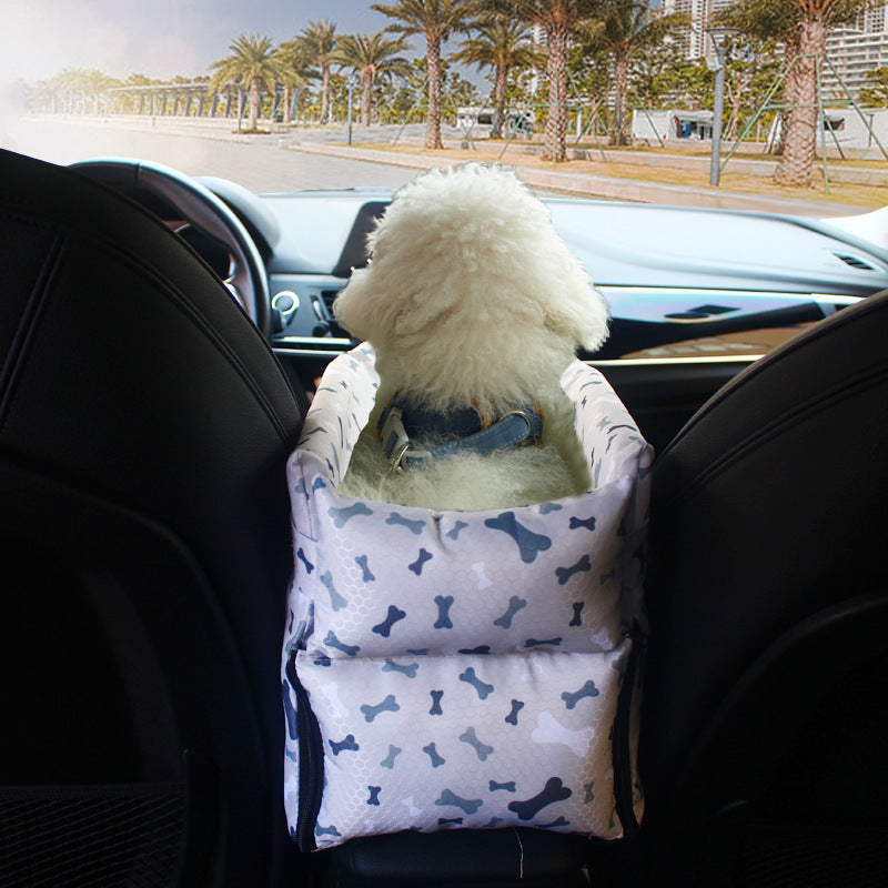 Dog & Cat Car Armrest Safety Seat - Waterproof