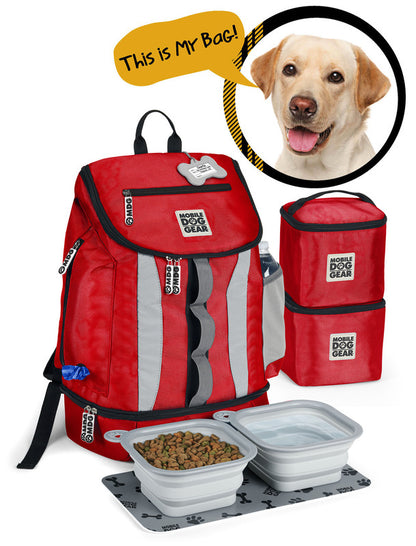 Drop Bottom Week Away® Backpack by Mobile Dog Gear