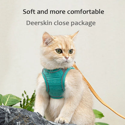 Adjustable Cat Harness With or Without Leash
