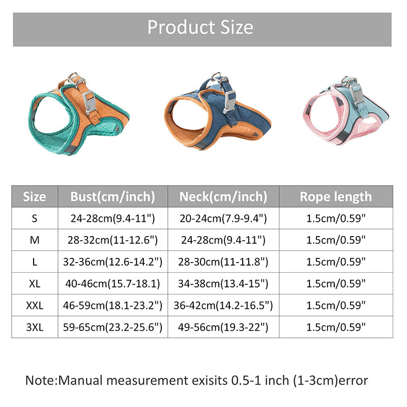 Adjustable Cat Harness With or Without Leash