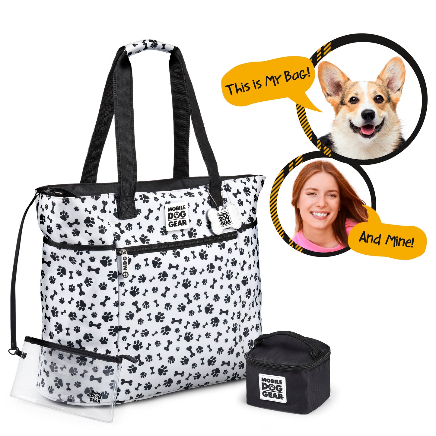 Dogssentials Tote Bag by Mobile Dog Gear - The Beach Bag for Dogs